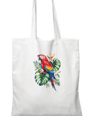 Peacock Toucan or Macaw Bag or Mug Fun Custom made New Pick one or bunlle